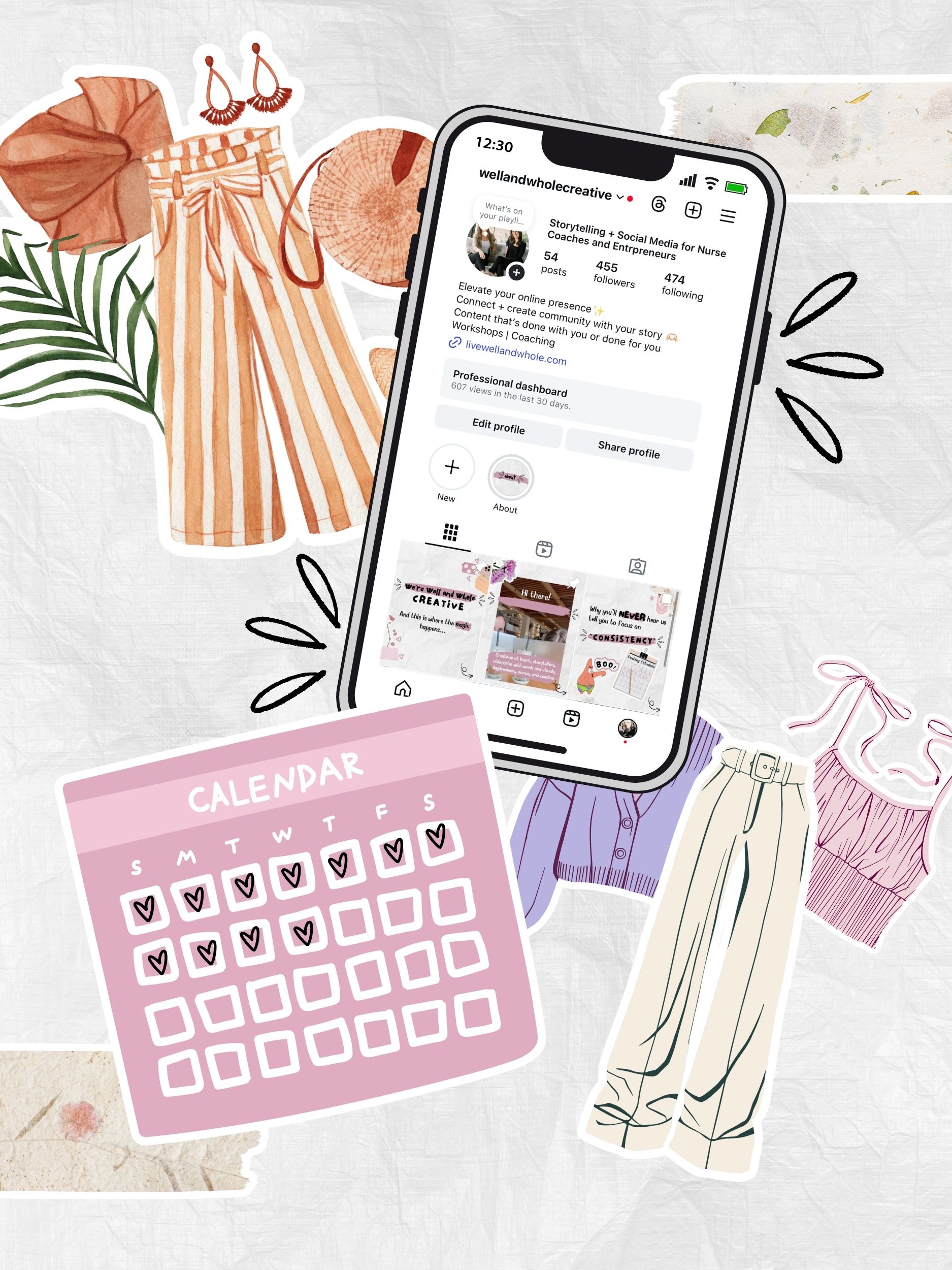 repurpose your social media content like making outfits
